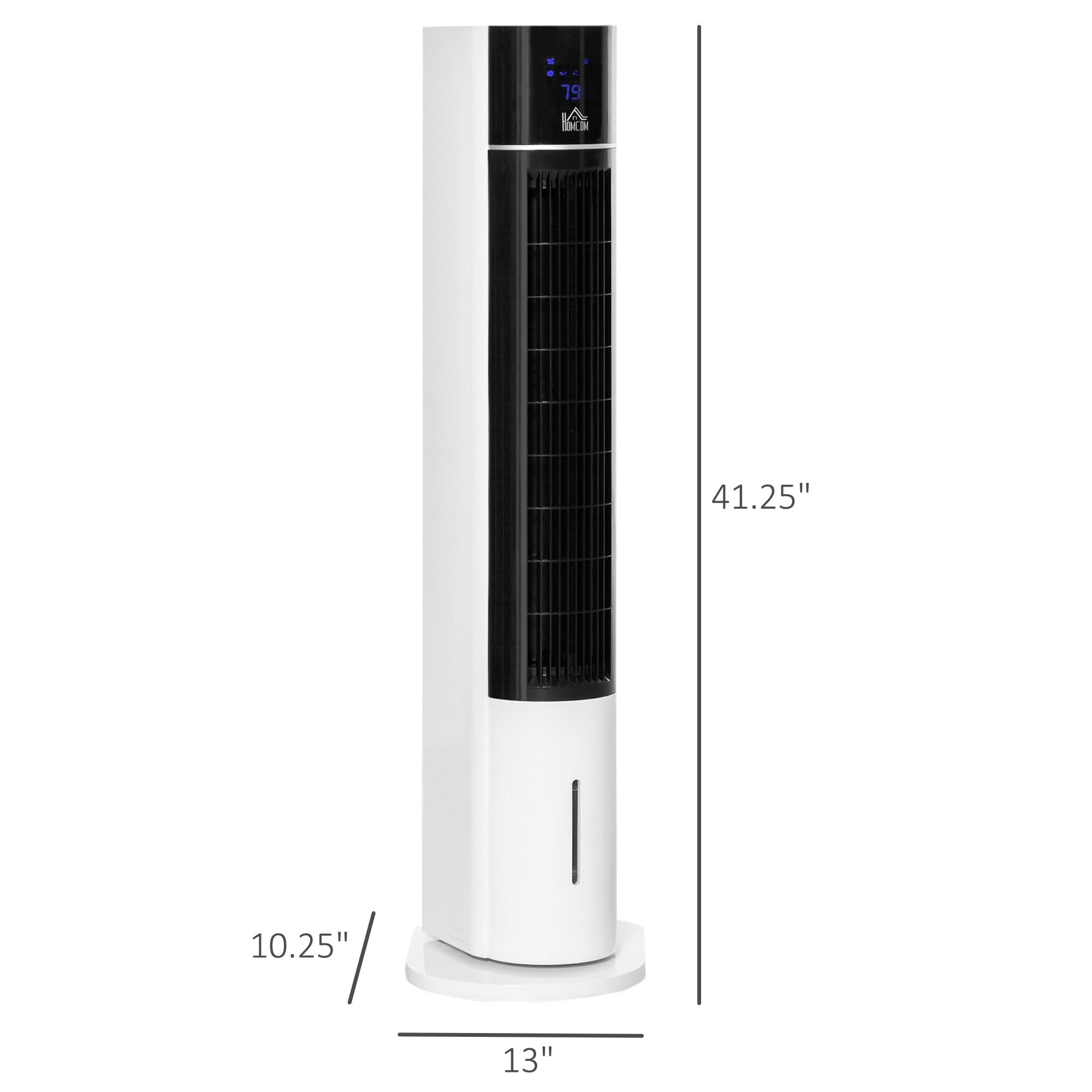 Dranite 3-in-1 Evaporative Cooler Fan, 41" Portable AC Unit with LED Display, 12H Timer