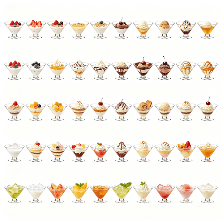 Disposable Plastic Cups 5 oz Set of 50 - Clear Cocktail Glasses for Whiskey Champagne - Small Dessert Cups for Ice Cream Parfaits Milkshakes - Party Cups for Birthday Barbecue Weddings Indoor Outdoor