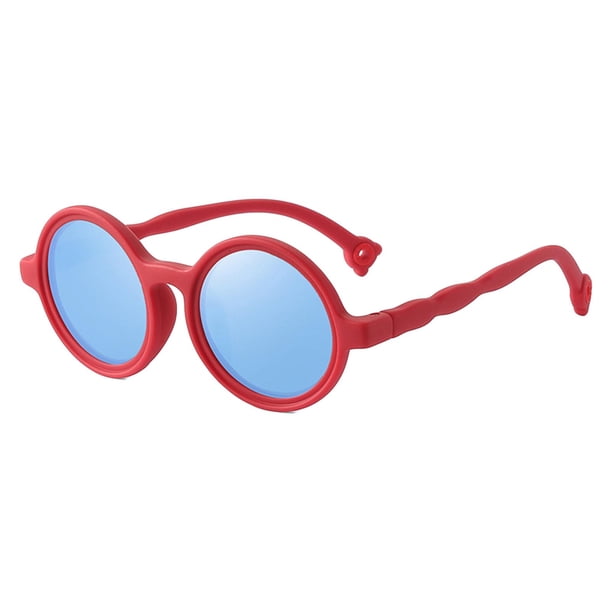 de viaje fiesta niñas protección lentes porizadas ligeras - rojo Sunnimix gafas de sol para niños