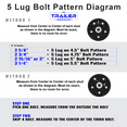 thumbnail image 4 of 3.5k TK Trailer Axle - 3500 lb Idler 5 Lug - Dexter Compatible, 73" Hubface 58" Spring Center / 5x4.5 Bolt Pattern, 4 of 8