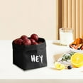 thumbnail image 2 of Sulgyt Kraft Paper Storage Bags for Food Snacks Cookies Vegetables and Sandwiches Washable Reusable Grocery Packaging Bag S (Black), 2 of 6