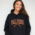 thumbnail image 6 of Varsity Fall Vibes Coquette - Women's Hoodie, 6 of 12