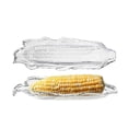 thumbnail image 3 of Paquete de 6 bandejas para maíz + 12 soportes para mazorcas de maíz, platos de plástico para maíz, bandeja de servicio transparente para cenas de mazorcas de maíz, 3 of 5