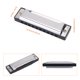 thumbnail image 5 of Armónica De Acero Inoxidable De 4,05x1,18x0,98 Pulgadas Para Cumpleaños, Regalo De Navidad, Armónica De 10 Agujeros, Para Principiantes Que Aprenden Músico Profesional ANGGREK 10 Holes Harmonica, 5 of 8