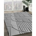 thumbnail image 2 of Ahgly Company Indoor Rectangle Patterned Smokey Gray Area Rugs, 2' x 4', 2 of 6