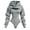 Gray, variant on 2 Piece Sets for Women Cutout Hooded Shrug and Sleeveless Bodysuit 2 Piece Outfit Long Sleeve Cropped Sweatshirt Set Casual Fashion Bodycon Jumpsuit Blue L