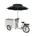thumbnail image 2 of Electric Ice Cream Tricycle Bike with 550W Motor and 41-Gallon Freezer Capacity, 2 of 3