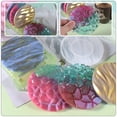 thumbnail image 4 of 2pcs Coaster Mold Round Shape Cup Mat Mold DIY Crystal Epoxy Mold Craft DIY Mold, 4 of 9