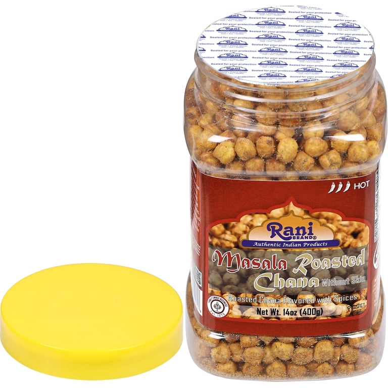Rani Roasted Chana (Chickpeas) Masala Flavor 14oz (400g) PET Jar