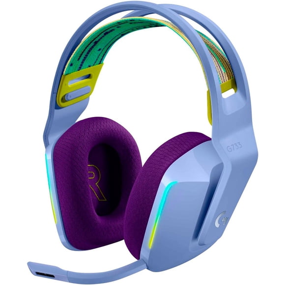 Audifonos Gamer Logitech G733 Inalambricos LIGHTSPEED RGB PS4 981-000889