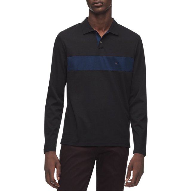 Polo de Rugby Calvin Klein negro grande Polo rugbi