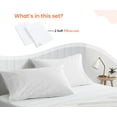 thumbnail image 2 of SGI Pillow Case White Solid 600 TC Standard 20x26" 2 Piece, 2 of 3