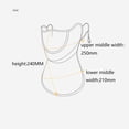 thumbnail image 4 of Under $5 Sun Protective Scarf Brown Unisex Sunscreen Mask Covering Neck Hanging Ear Type, 4 of 5