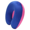 thumbnail image 2 of D-GROEE Inflatable Memory Foam Travel Pillow, U Shaped Neck Pillow, Ultra Soft Comfortable Cushion for Neck Support, Lightweight Headrest, Great for Airplane Chair, Car, 2 of 5