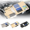 thumbnail image 2 of Car Sun Visor IC Card Glasses Storage Holder Clips Organizer Storage Pocket G4 U4Y2, 2 of 8