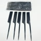 thumbnail image 3 of Peine de corte profesional, peine de peluquero de dientes finos y anchos, peine de corte de fibra de carbono negro, peine de peinado, peine de peluquería para todo tipo de cabello, 3 of 4