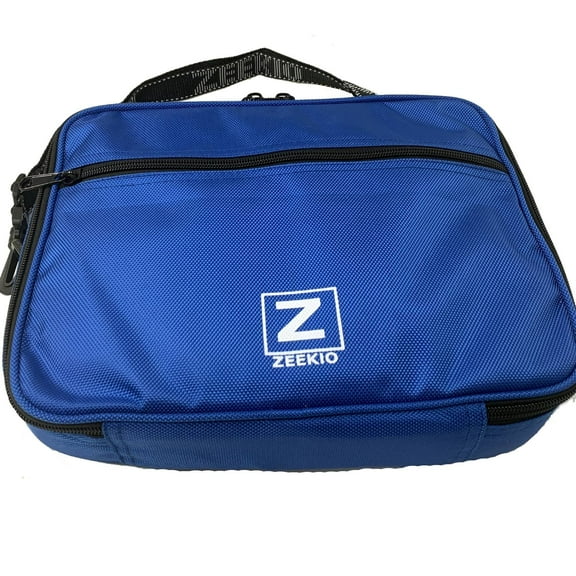 Zeekio Yo-Yo Bag - Soft Yo-Yo Case with Adjustable Shoulder Strap - Blue