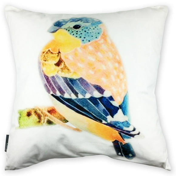 Coussin oiseau sur branche