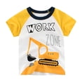 thumbnail image 4 of Camiseta TABNIX para excavadora, manga corta, de 2 a 7 años, paquete de 5 unidades, 4 of 7