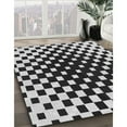 thumbnail image 2 of Ahgly Company Indoor Square Patterned Light Gray Novelty Area Rugs, 4' Square, 2 of 6
