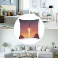 thumbnail image 5 of outer space decoration pillowcase, retro rocket flying technology and galaxy themed illustrations, sofa bedroom living room cushion cover,  1 set of 2, various sizes, 5 of 7