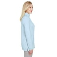 thumbnail image 3 of Devon & Jones DG480W Women's CrownLux Performance Clubhouse Micro-Stripe Quarter-Zip Pullover-Ocean Blue-XS, 3 of 3