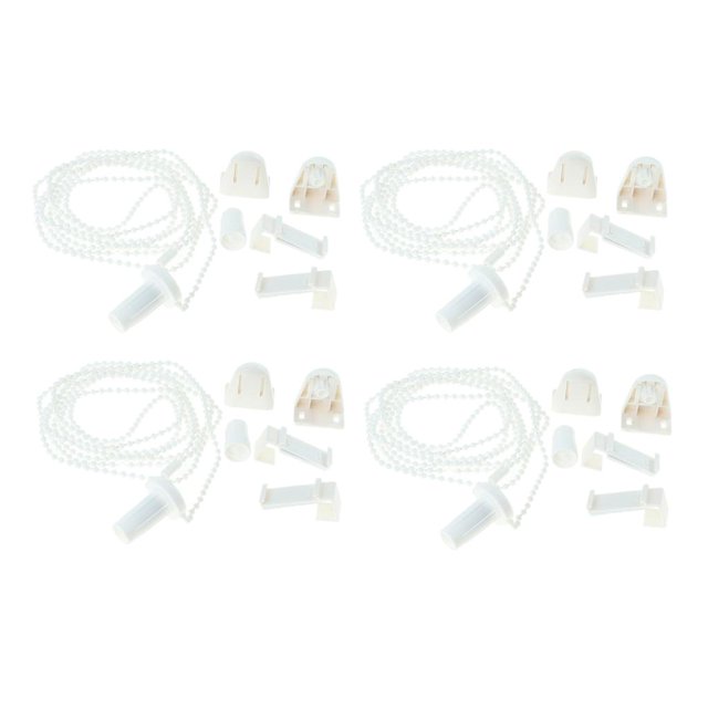 Paquete de 4 Cadenas de Soporte Zulema de Embrague de Cortina Enrollable Parte del Embrague de la Ciega del Rodillo