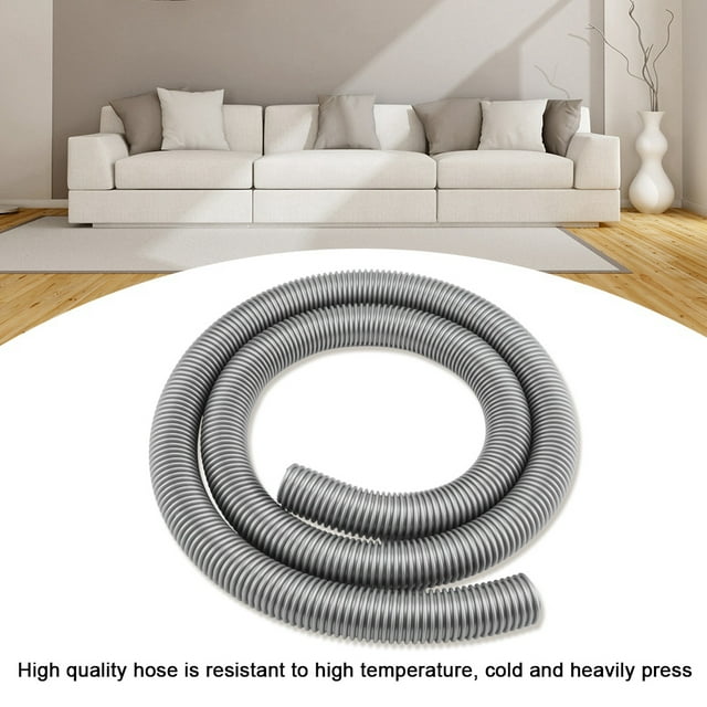 Vacuum Cleaner Hose Vacuum Cleaner Tube Vacuum Cleaner Pipe Vacuum Cleaner Parts Vacuum Cleaner Accessory 2m Flexible Hose Soft Tube Pipe Inner 32mm Outer 39mm Household Vacuum