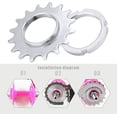 thumbnail image 5 of Freewheel Flywheel Single Speed Sprockets Parts for Fixed Gear Bike Bicycle, 5 of 5