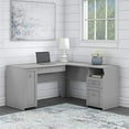 thumbnail image 2 of Bush Furniture Fairview L Shaped Desk with Drawers and Storage Cabinet, 60W, Cape Cod Gray, 2 of 5