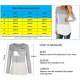 thumbnail image 3 of Youmylove Women Maternity Long Sleeve Striped Printed Nursing Tops Blouse For Breastfeeding Comfy, 3 of 8