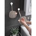 thumbnail image 2 of Toallas de mano Sophie & Panda Fuzzy Ball (juego de 2), color gris, 2 of 8