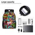 thumbnail image 6 of The Avengers Backpack Printed Travel Backpack For Daily Work Sports Backpack Travel Bag 17 inch, 6 of 9