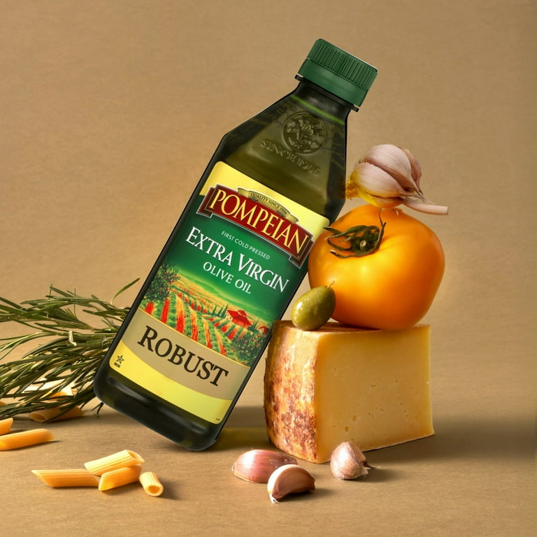 Pompeian, Extra Virgin Olive Oil, 32 fl oz, Robust, Cold Pressed
