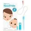 Frida Baby NoseFrida Nasal Aspirator, Natural Nasal Decongestant Snot Sucker with 4 Filters