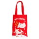 thumbnail image 3 of Bolsa de dulces de regalo de muñeco de nieve navideño, diseño único, adornos de bolas y árboles, 3 of 3
