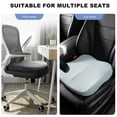 thumbnail image 5 of Car Booster Seat Cushion Memory Foam Seat Cushion Protector Cover Height Increase Mats Adult Car Seat Booster Cushion, 5 of 5