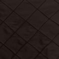 thumbnail image 2 of Ultimate Textile (10 Pack) Embroidered Pintuck Taffeta 54 x 54-Inch Square Tablecloth Espresso Dark Brown, 2 of 3