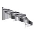 thumbnail image 1 of Awntech NT33-US-6KW Auvent de Fenêtre et d'Entrée Nantucket de 6,38 Pi, Noir et Blanc - 44 x 36 Po, 1 of 1