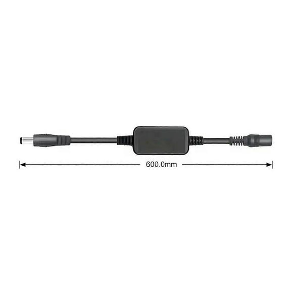 Outil de Réinitialisation de Minuterie de Routeur Auto Reboot 24 Heures DC Power Timing Fibre Modem Routeur DC Power Manager Noir