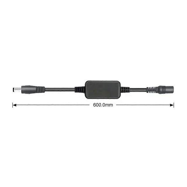 Outil de Réinitialisation de Minuterie de Routeur Auto Reboot 24 Heures DC Power Timing Fibre Modem Routeur DC Power Manager Noir