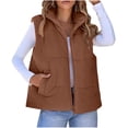 thumbnail image 1 of Puntoco Chaqueta Informal De Lana De Cordero Con Bolsillos Sólidos Para Mujer, Para Otoño E Invierno, 1 of 6