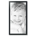 thumbnail image 2 of ArtToFrames 17" x 33" Black Satin Picture Frame, 17x33 inch Black MDF Poster Frame (WOM-5180), 2 of 8