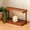 A, variant on HKEJIAOI 2-Tier Wooden Desktop Storage Rack, Multi-Purpose Organizer Shelf for Office Desk, Kitchen Counter, Living Room & Dorm 11.81x5.7x5.51in