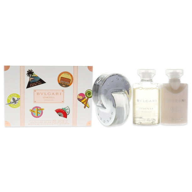 Bvlgari Omnia Crystalline by Bvlgari for Women 3 Pc Gift Set