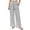 *Gray, variant on VBVC Women's Drawstring Striped Wide Leg Pants, High Waist Palazzo Trousers For Women, Ladies' Summer Flowy Beach Pants with Pockets,Blue,S-3XL