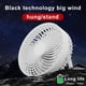 thumbnail image 5 of Ventilador de escritorio portátil, luz , ventilador USB de 3 blanco Gloria Abanico portátil, 5 of 9