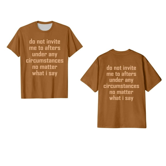 ALLLIST Short Sleeve Womens Tops Holiday Crew Neck T-Shirts Brown Graphic Casual Shirts for Women