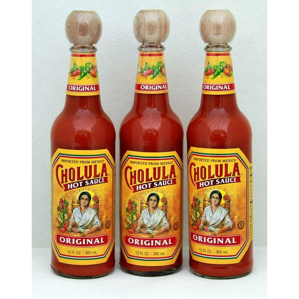 Cholula Original Hot Sauce, 12 Fluid Ounces 3 pack