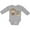 AC-Heather Grey, variant on Inktastic Daddy's Little Monkey Boys or Girls Long Sleeve Baby Bodysuit